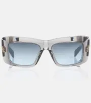 [Balmain] Balmain Envie square acetate sunglasses One Size grey