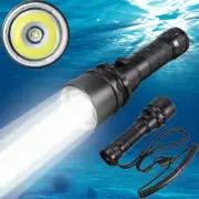 Cree XM-L2 Led Scuba Diving Flashlight Torch Underwater 100M Waterproof