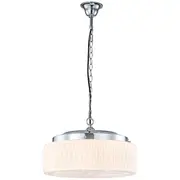 Art Deco Lighting Chrome Collingwood Chain Pendants Retro Period Lights