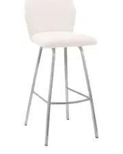 Armen Living Tandy 26In Counter Stool NoSize White
