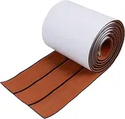 Boat Flooring EVA Foam Mats Faux Teak Boat Floor Decking Sheet Self-Adhesive Sea Deck Floor Flooring Non-Slip Sea Deck Boat Mat Decorative Rug for RV Yacht Kayak Sea Deck
