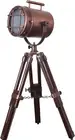 Tripod Table Lamp With Stand Desk Lamp Spot Light Copper Nautical Searchlight