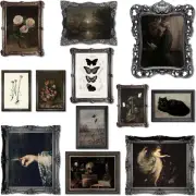 LANCHI95 12 PCS Dark Academia Decor, Moody Decor Aesthetic 4