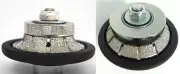 Diamond Hand Profiler Router Bit B10 E10 Profile Wheels Set for Countertop Edge