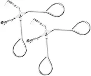 LOORGVEL 2 Pcs Mini Eyelash Curler Precision Stainless Steel Tool for Lashes Ergonomic Design for False Lashes Portable and Compact for Travel