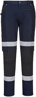 [Portwest] Men's Bio Motion Slim Fit Stretch Work Pants