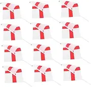 CORHAD 12pcs Handheld England Flag Uk Flags Stick Small Game Mini Country Waving
