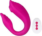 Silent Vibrating Vibrator Dildo Vibrator Wearable Vibrating Egg Sex Toys G Spot Vibrator With Remote Control U Shape Sex Toys
