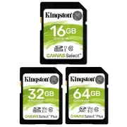 New Kingston Canvas Select Plus 32GB 64GB 100MB/s SDHC SD Card Flash Memory V10