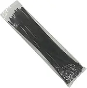 Extra Large Zip Ties Heavy Duty for Outdoor Use,450mm x 9mm,80kg Tensile Strength,25 Pieces,Black
