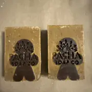 PACHA SOAP Spearmint Sugar And Spice 2 Bars Of Soap, 4 OZ