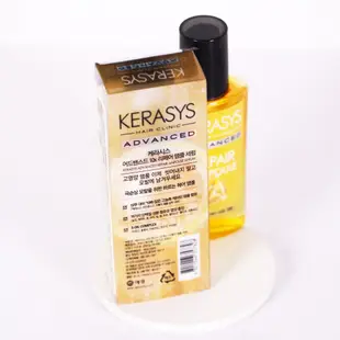 Kerasys 可瑞絲 金緻安瓶10倍修護精華髮油 護髮油 免沖洗 80ml (公司貨)【和泰美妝】