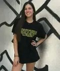 AW18 Moschino Couture Jeremy Scott Star Wars "COUTURE WARS" Black Yellow T-shirt