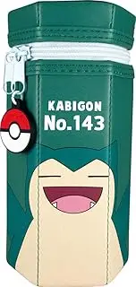 [T's factory] Tees Factory PM-5533968KA Pokémon Hex Pouch, Snorlax Pouch, H 7.1 x W 3.5 x D 3.1 inches (18 x 9 x 8 cm)