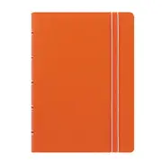 Filofax Pocket Classic Notebook Writing School Stationery Refillable Orange