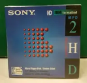 Sony 10 pack 3.5" micro floppy disk/double sided NEW 10MFD-2HDcf