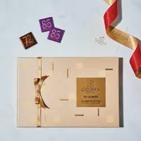 在飛比找momo購物網優惠-【GODIVA】片裝黑巧克力禮盒36片裝 限定款(二件組)