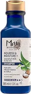 Maui Moisture Nourish & Moisture + Hydrating Coconut Milk Shampoo For Dry Hair 385mL