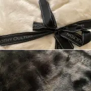 Coco Republic Faux Fur Throws x 2