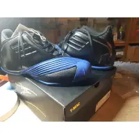 在飛比找蝦皮購物優惠-adidas T-MAC 1 魔術黑藍 籃球鞋 Tracy 