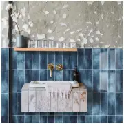 30 PCS Peel and Stick Backsplash for Kitchen - Glossy Subway Tile - 3"x 9" Se...
