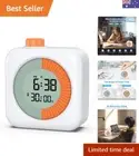 Visual Timer for Kids, Time Management Tool with Timer Hour Clock Alarm Three...