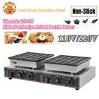 Nonstick Electric Poffertjes Mini Dutch Commercial Pancake Baker Maker 50PCS