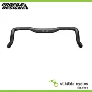 Profile Design DRV/GMR Drop Bar 105 42cm - 6061-T6 Aluminium - Black