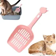 Litter Box Scooper,Thickened Hollow Cute Poop Sifting Cat Scooper - Ergonomic Sifter for Homes Pet Stores Living Rooms Pet Owners Veterinary Hospitals Jmedic