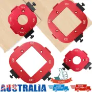 4 In 1 Arc Angle Positioning Template, Corner Radius Jig Router Template Tool EV