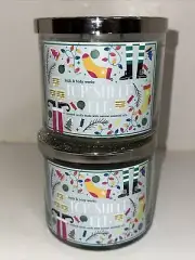 2 Bath & Body Works TOP SHELF ELF 2023 Scented 3-Wick Candle 14.5 oz NEW Set Lot