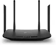 [TP-Link] AC1200 Wireless VDSL/ADSL Modem Router, Dual Band, Enhanced Safety Parental Control, Guest Network, Firewall Security, IPTV IGMP Proxy/Snooping, IPv6, 6KV, VDSL2, Remote Contol (Archer VR300)