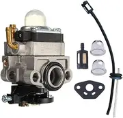 753-05251 Carburetor for Walbro WYL-229 WYL-229-1 753-05251 753-1225 Troy-bilt MTD Trimmer Carb w/Fuel Line Kit