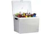 Koolatron 34L Grey Thermoelectric Iceless 12V Cooler or Warmer, Portable Travel Fridge
