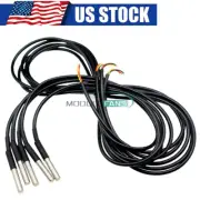 DS18B20 Temperature Sensor Temperature Probe Stainless Waterproof 1M 3.0V~5.5V