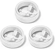 3Pack for Apple USB C to USB C Charging Cable 1.2M 60W,Type C to Type C Fast Charger Cord for iPhone 15/16, MacBook Pro/Air, iPad Air 4/5,Mini 6/Pro12.9in/11in, Samsung S25, S24, S23, S22