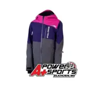 Polaris Youth Switchback Snowmobile Jacket, Purple & Pink Girls Snow Jacket