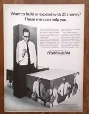 1968 Pennsylvania State Dept. Of Commerce Move To PA Promo Vintage Print Ad