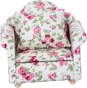 TOYANDONA Exquisite Miniature Sofa 1:12 Scale Decorative Room Accessory for Home and Dec