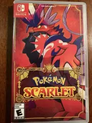 Pokemon Scarlet - Nintendo Switch / DISPLAY CASE ONLY / NO GAME / Fast Shipping