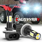 2x LED Headlight Bulbs For Polaris Sportsman 500 550 570 600 700 800 850 XP New