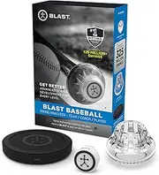 Blast Baseball - Swing Analyzer (Sensor) Advanced Player Development for Every Level, Analyzes Swings, Tracks Metrics, Video Capture Creates Highlights, 3D Swing Tracer, App Enabled, Real Time Results