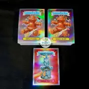 GARBAGE PAIL KIDS CHROME 4 REFRACTOR SET 100 CARD VARIATION SET 4TH SERIES