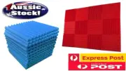 Blue / Red Studio Acoustic Foam Panel 12" X 12" Office Sound Proof 30*30*2.5cm