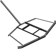 VEVOR Driveway Drag, 76.57" Width Tow Behind Drag Harrow, Q235 Steel Driveway Grader with Adjustable Bars, Support up to 50 lbs, Driveway Tractor Harrow for ATVs, UTVs, Garden Lawn Tractors