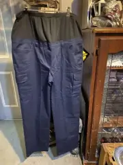 Workcraft Ladies Maternity Cargo Trouser Size 20 Navy