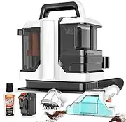 Portable Carpet Cleaner Machine, Hand Vacuum Cleaner, Wet and Dry Vacuum Sofa Carpet Cleaner, 400W Spill Spot Cleaning Machine Household，Deep Stain Cleaning for Clean Carpets, Upholstery, Car Seats