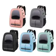 Cat Carrier Backpack Large Portable Transparent Ventilated Pet Backpack for For