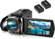 Video Camera Camcorder Digital Camera Recorder Full HD 1080P 15FPS 24MP 16X Zoom