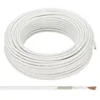 100Ft 11 AWG -76-932 Degrees Fahrenheit High Temperature Wire, White